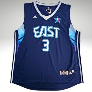 Adidas Dwyane Wade 2009 NBA All Star Game Jersey East Miami Heat 75 Size 54 3XL